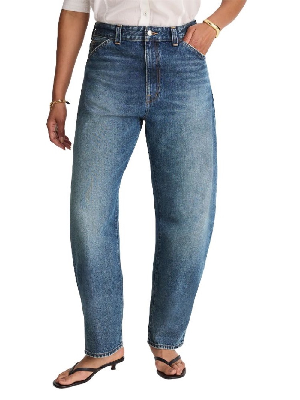 Madewell Curvy balloon Jean
